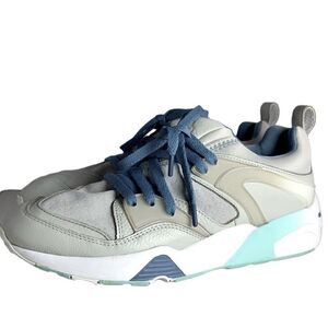 Puma Blaze Of Glory Pink Dolphin Grey Sz 9